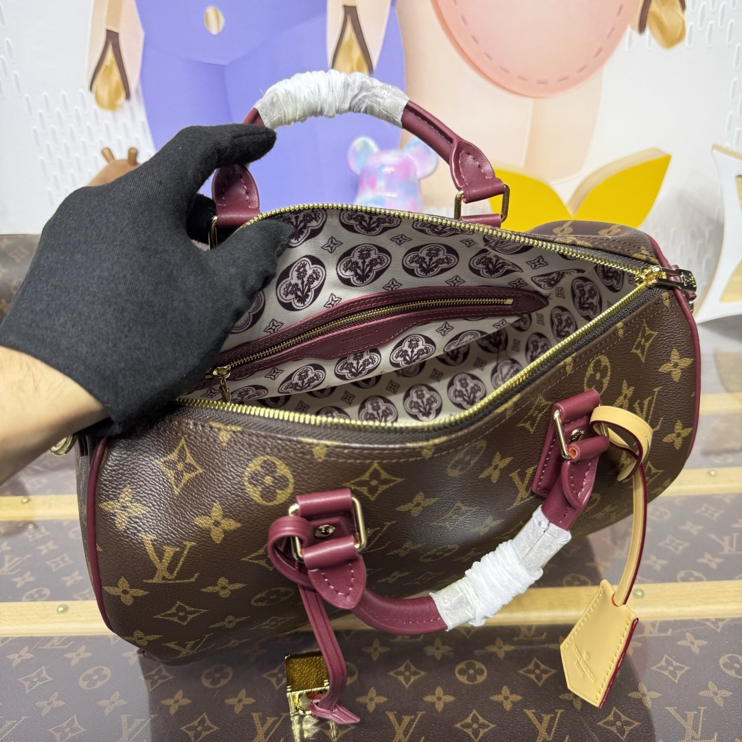 Bagsaaa LV M28379 Speedy 30 Soft Celebration Monogram - 30cm