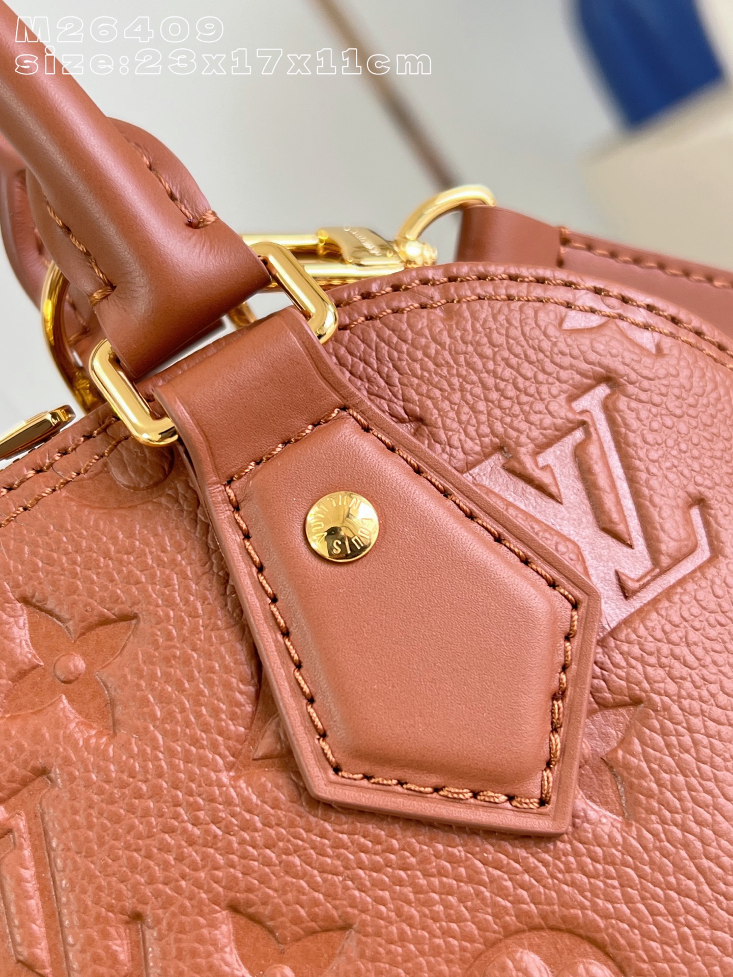 Bagsaaaa LV M28661 Alma BB Brown - 23.5cm