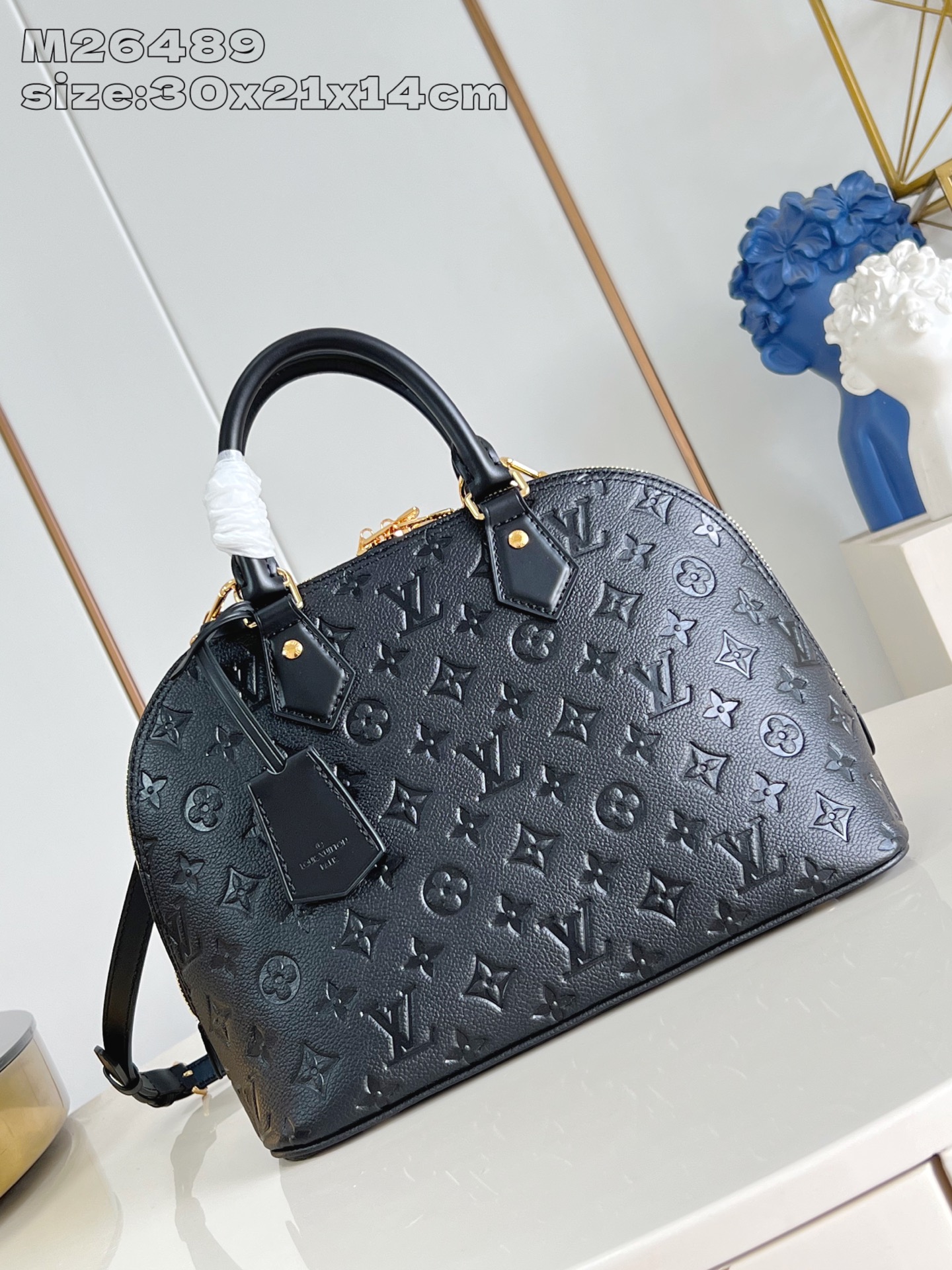 Bagsaaa LV M26489 Alma PM Black - 30.5cm