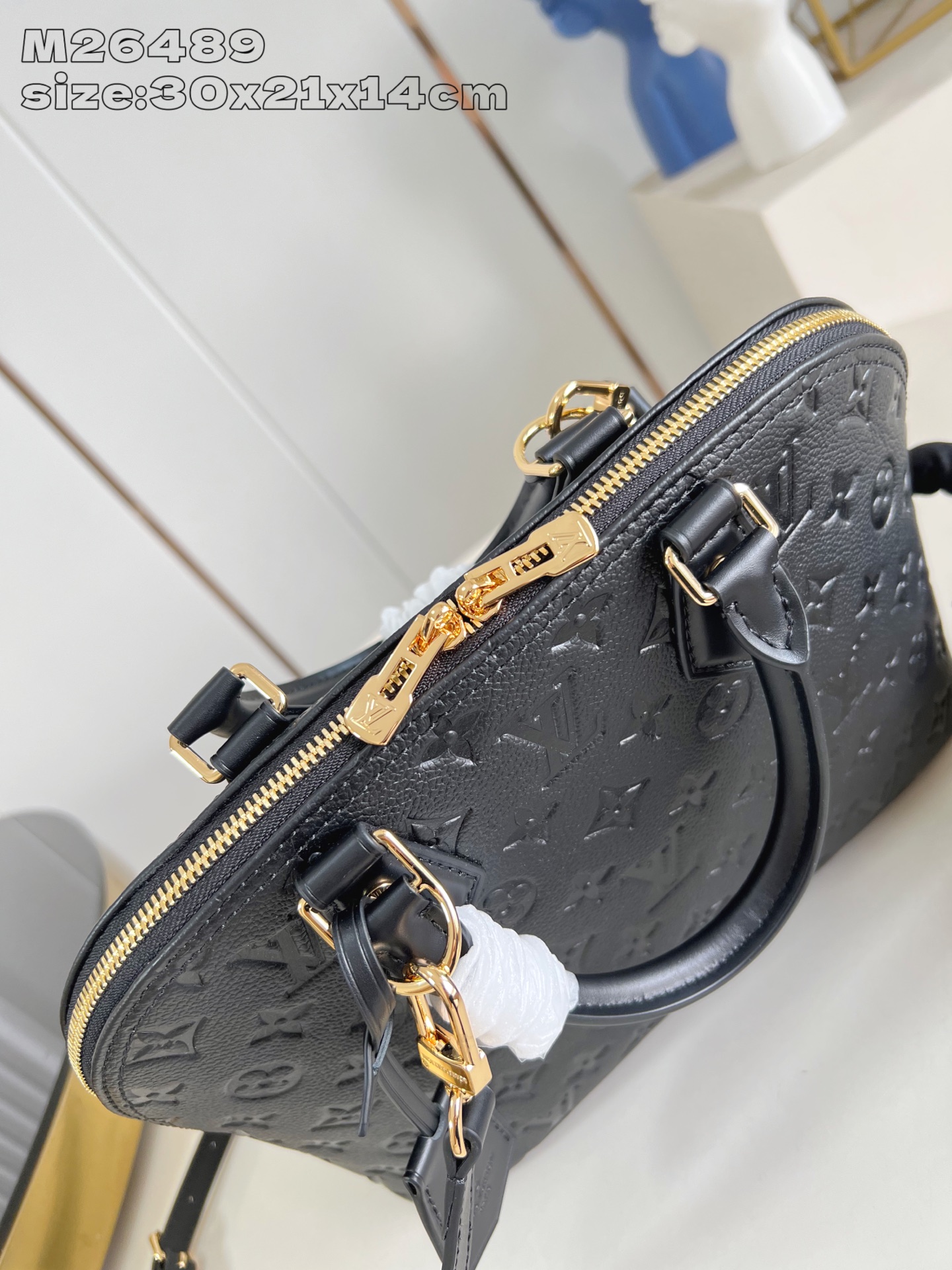 Bagsaaa LV M26489 Alma PM Black - 30.5cm