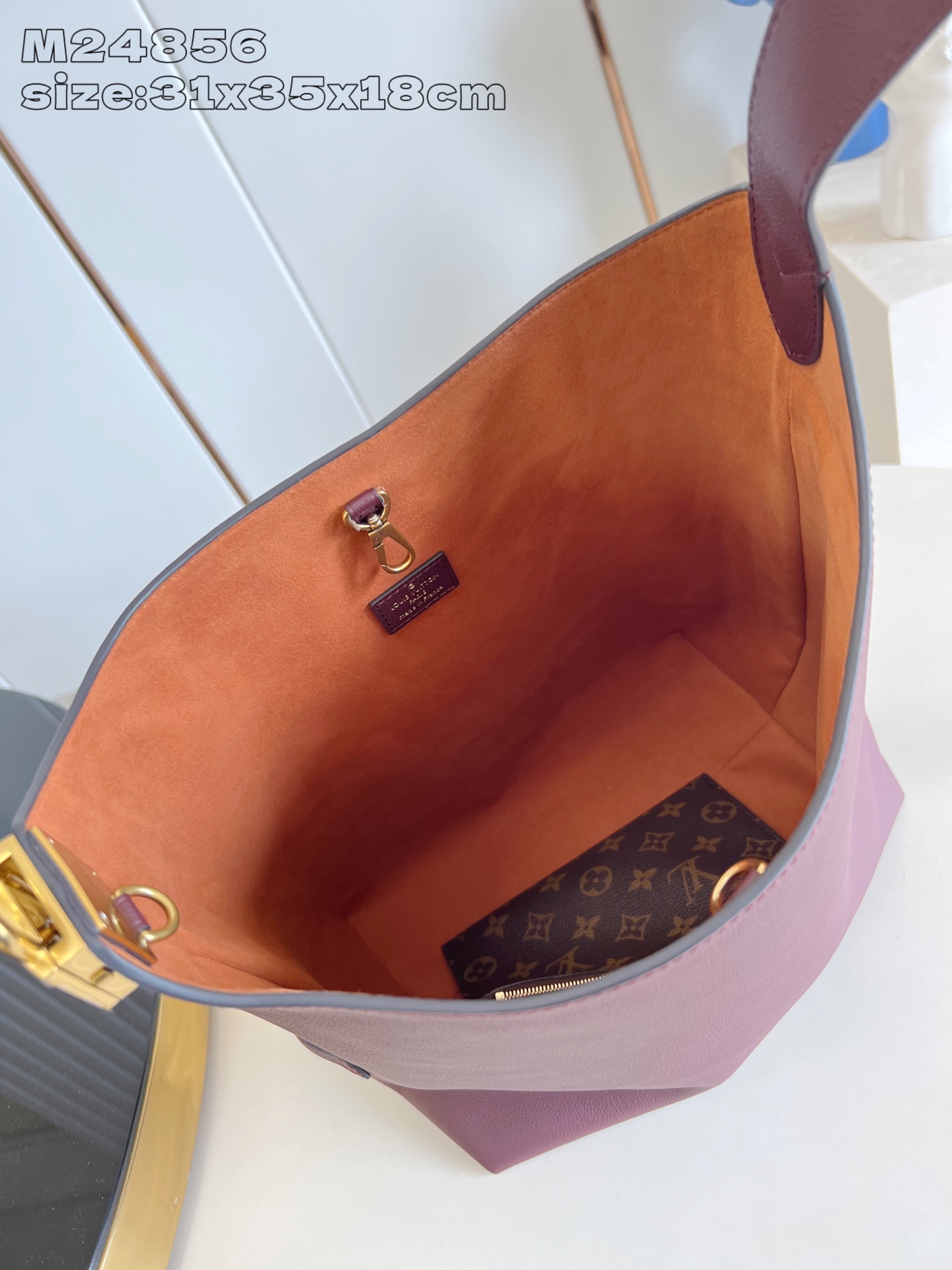 Bagsaaa LV M15209 Hobo MM Rouge Concerto - 35cm