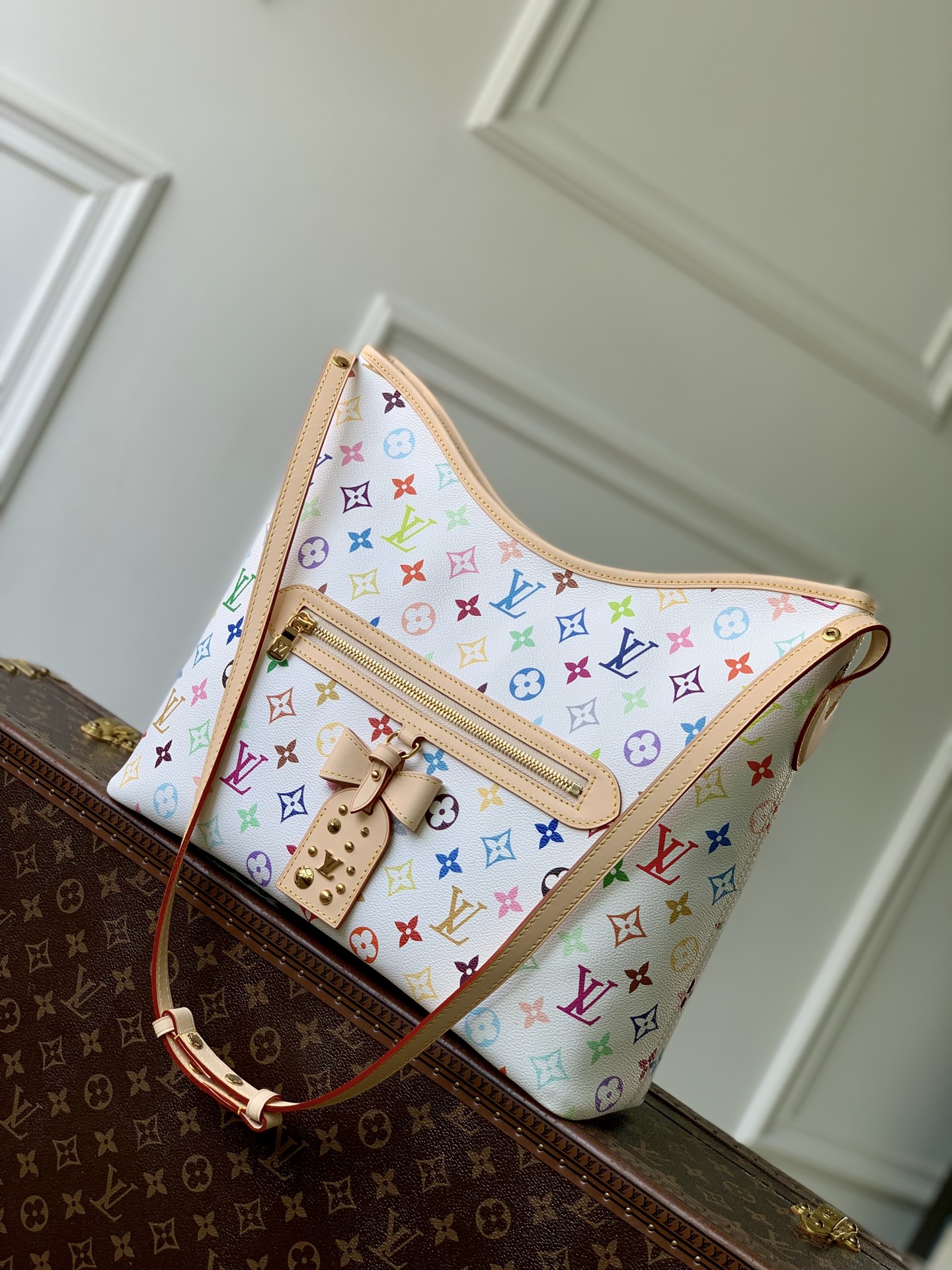 Bagsaaa LV M27582 LV x TM Lineup Multicolor/White - 35cm