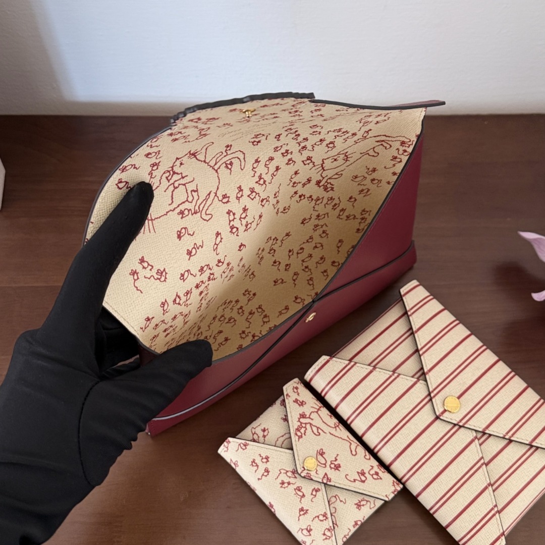 Bagsaaa LV M25760 Kirigami Pochette set 3 pouches