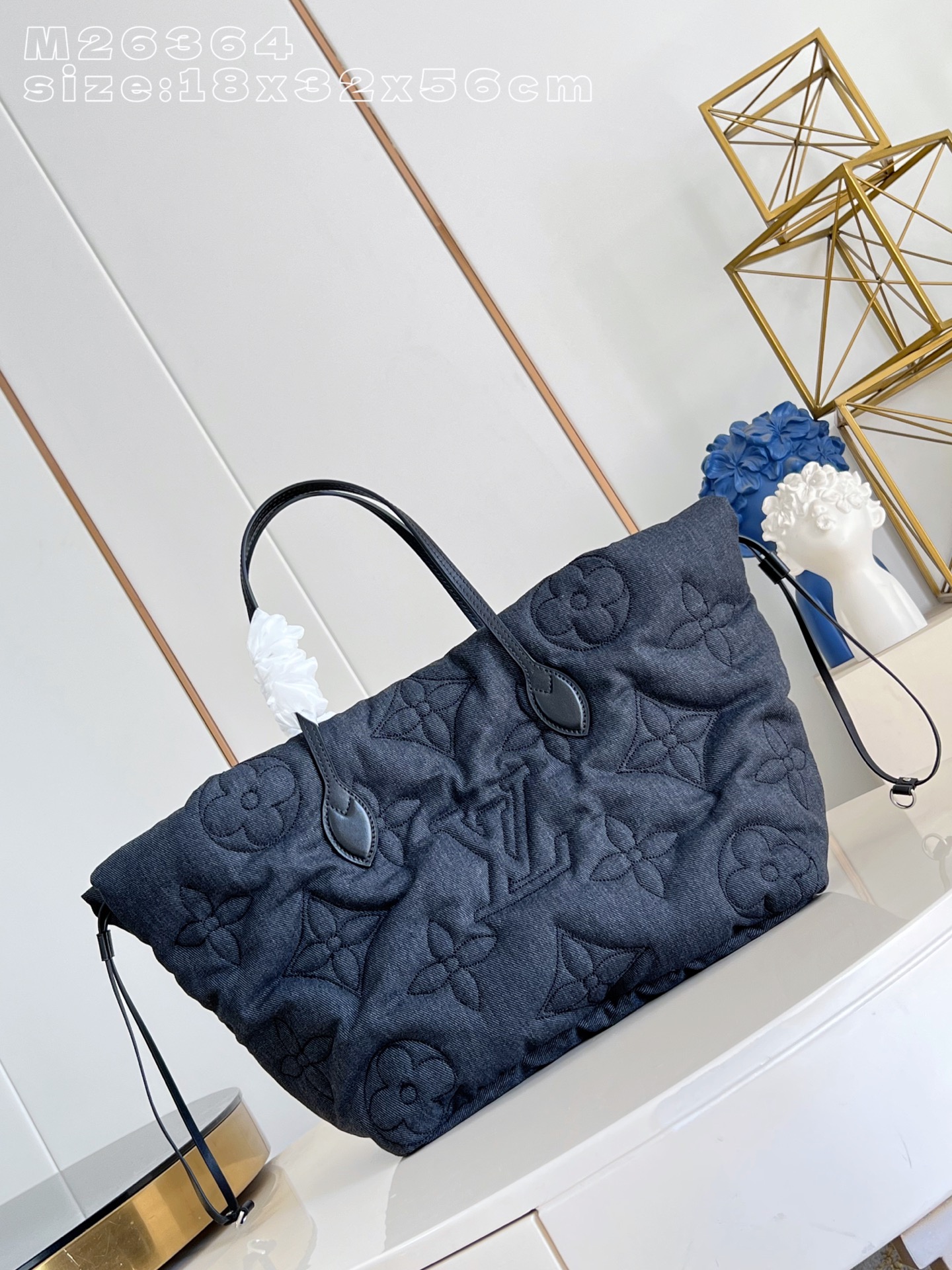 Bagsaaa LV M26364 REVERSIBLE Neverfull Inside Out MM - 42cm
