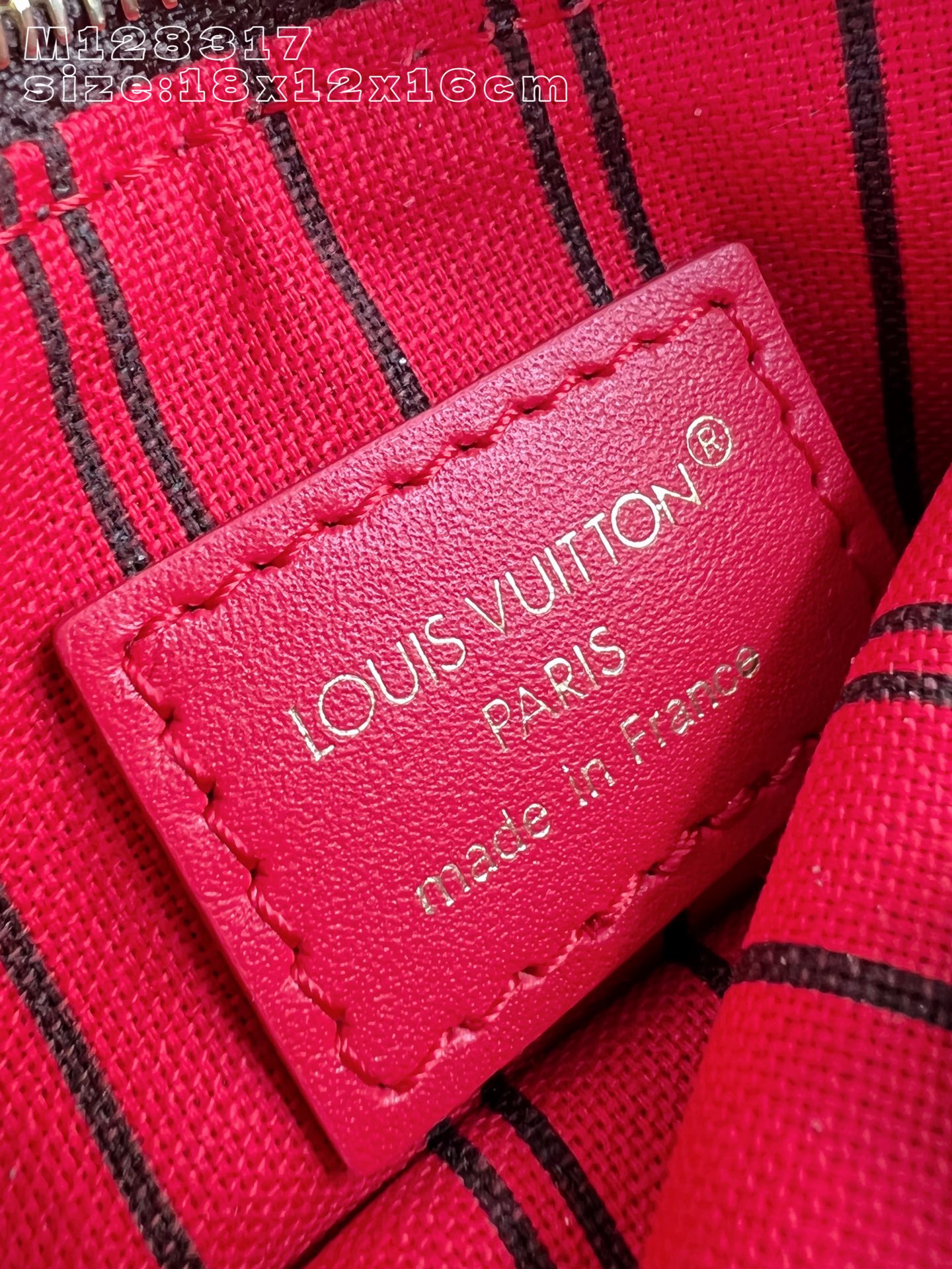 Bagsaaa LV M28317 All In BB monogram & red - 18cm