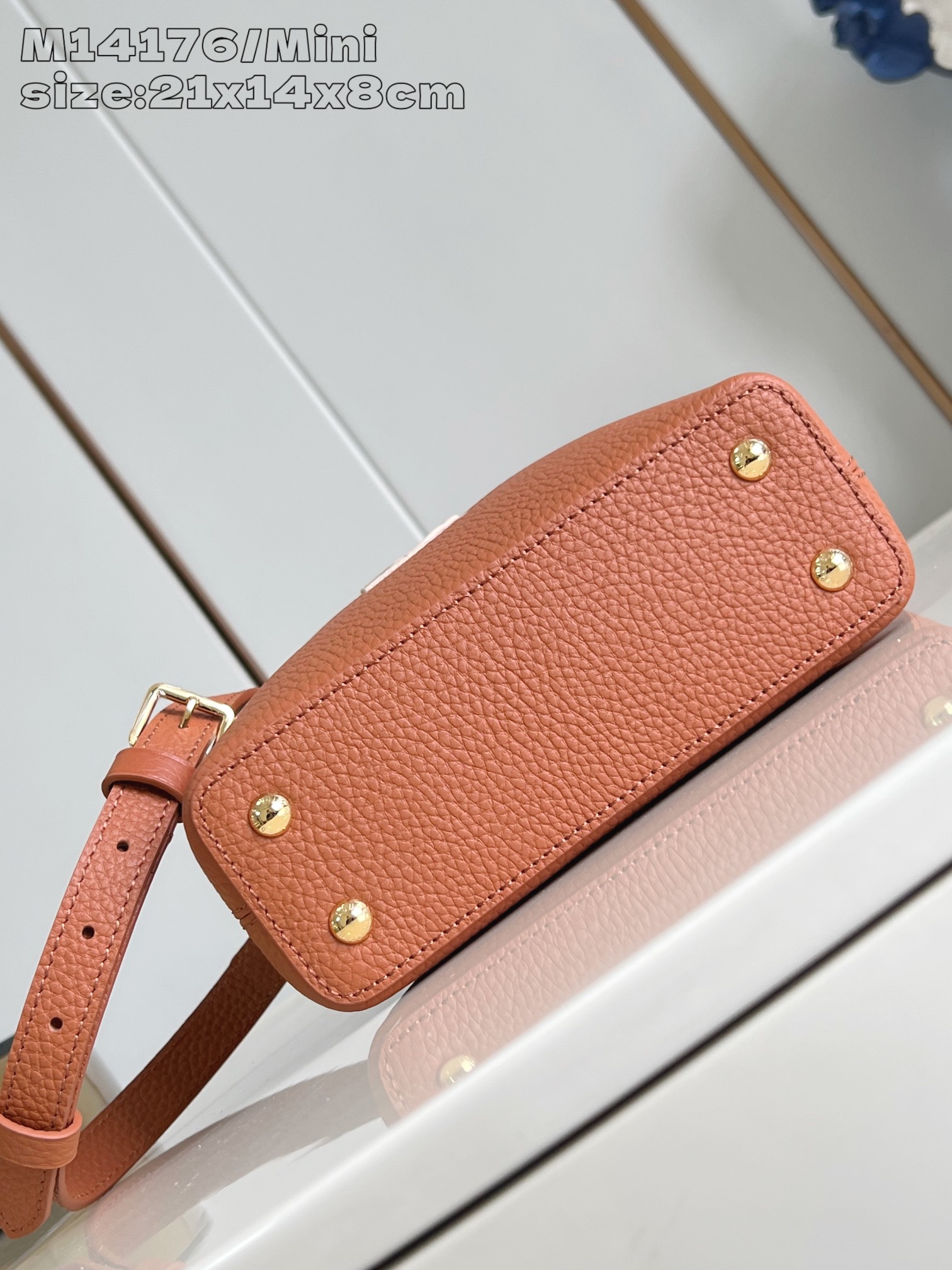Bagsaaa LV M14176 Capucines Mini Brown - 21cm