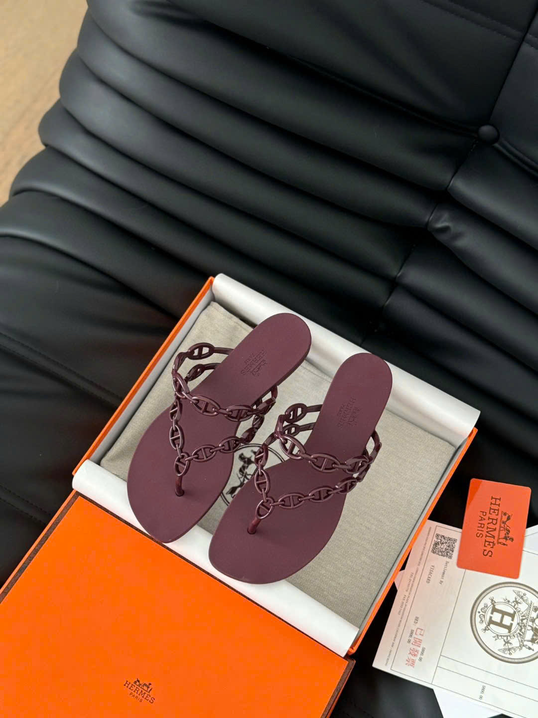 Bagsaaa H**me5 Island sandal rouge H