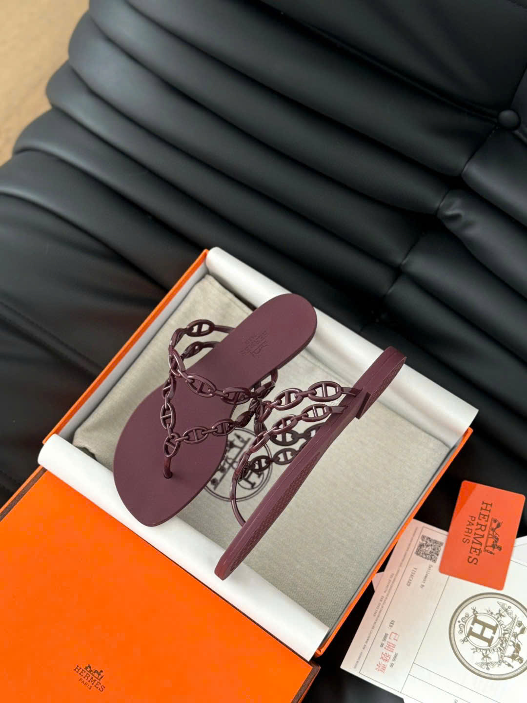 Bagsaaa H**me5 Island sandal rouge H