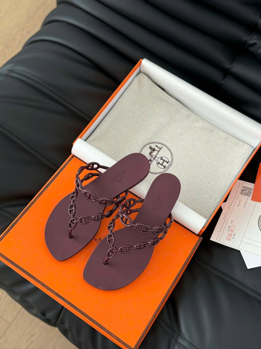 Bagsaaa H**me5 Island sandal rouge H