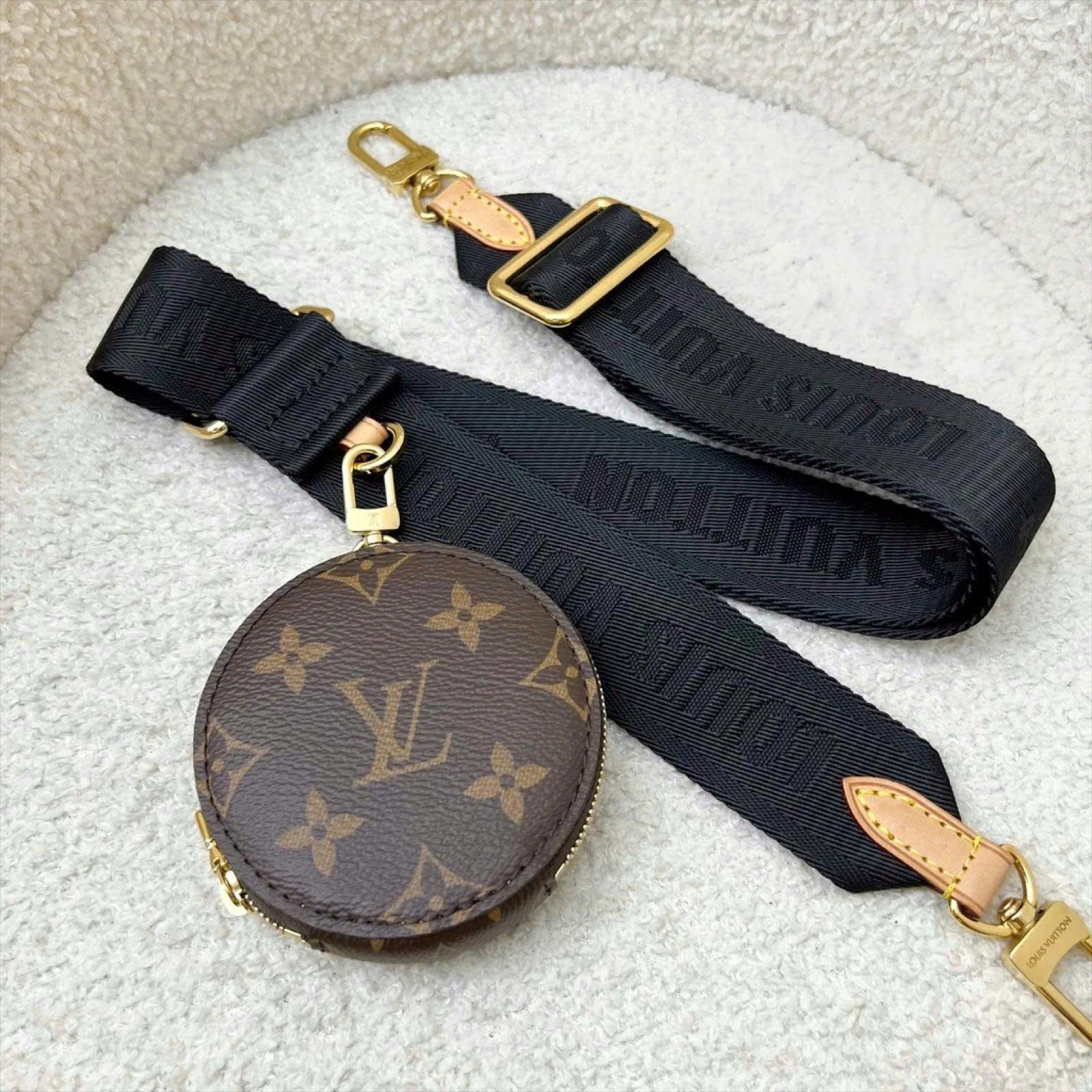 Bagsaaa LV J02487 Bandoulière Strap black - 111 x 4 x 0.2 cm