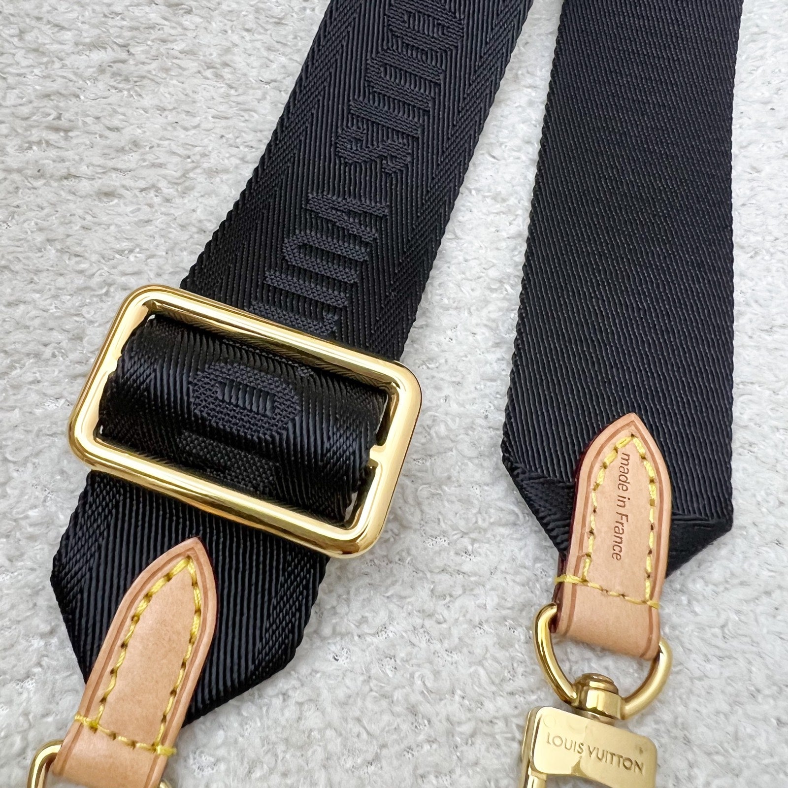 Bagsaaa LV J02487 Bandoulière Strap black - 111 x 4 x 0.2 cm