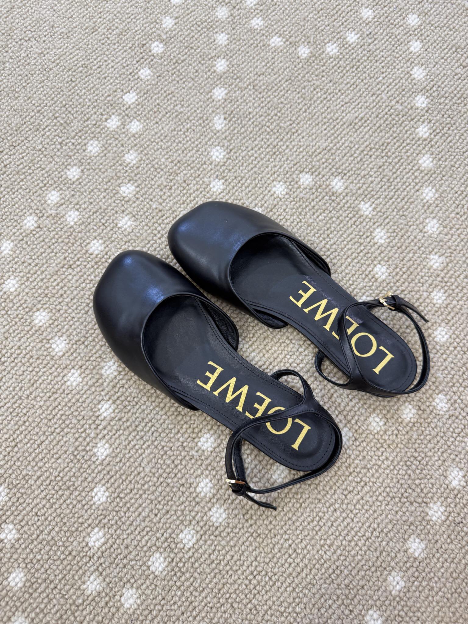 Bagsaaa L0ew* Toy ankle-strap pumps black