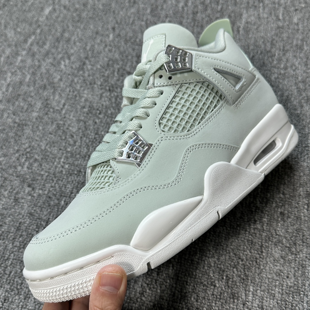 Bagsaaa Nike Air Jordan 4 Retro Seafoam Sail sneakers
