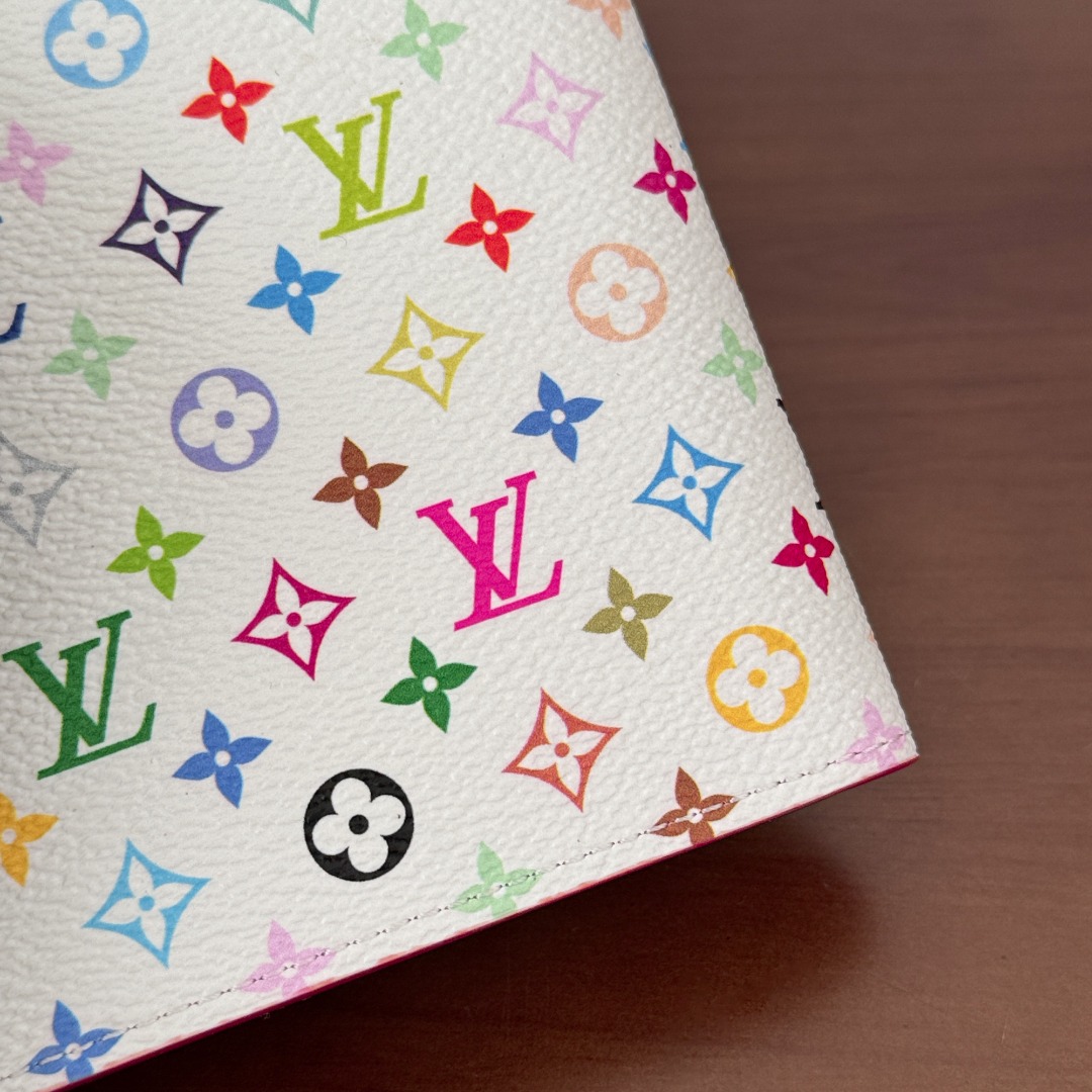 Bagsaaa M14178 LV x TM Passport Cover Multicolored - 14cm