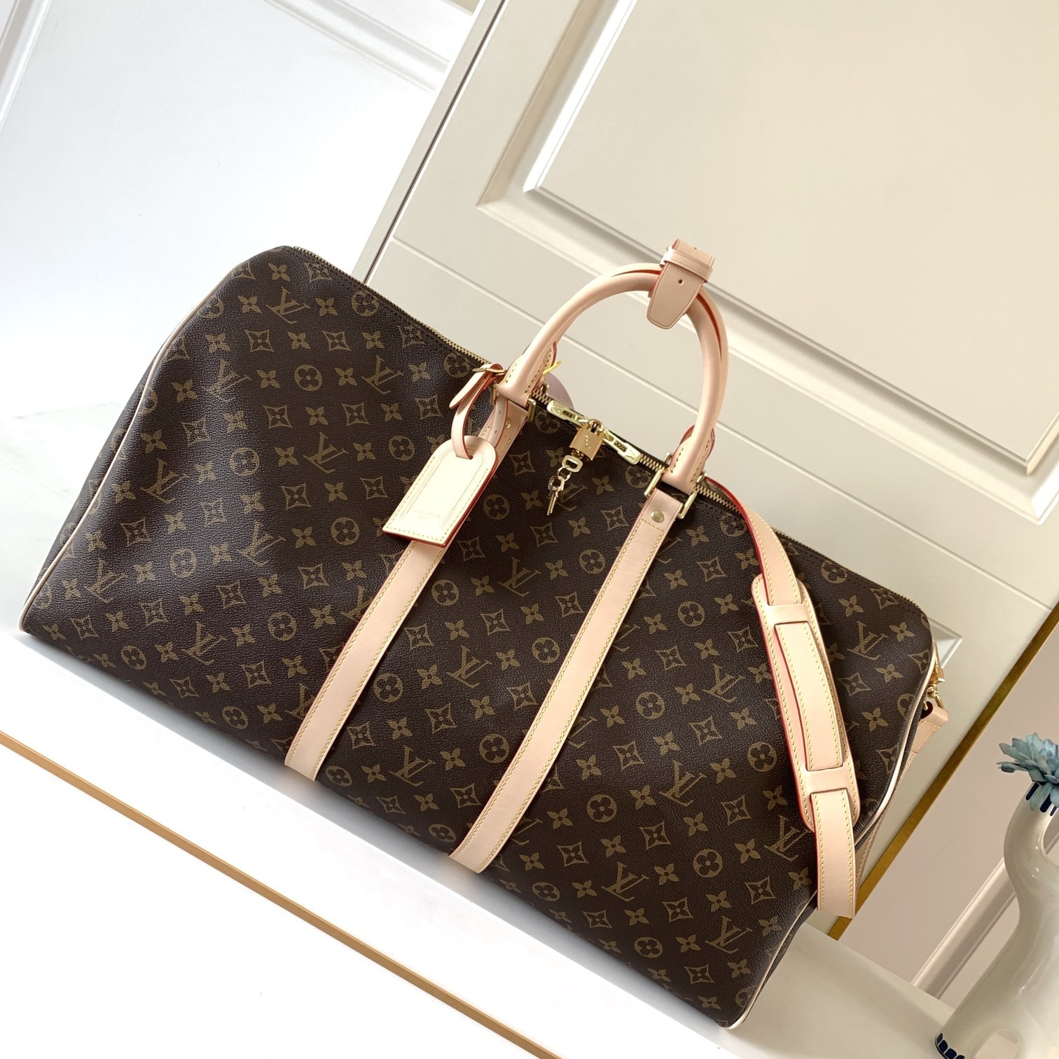 Bagsaaa LV Keepall Bandoulière 55 M41414 - 55 x 31 x 26 cm