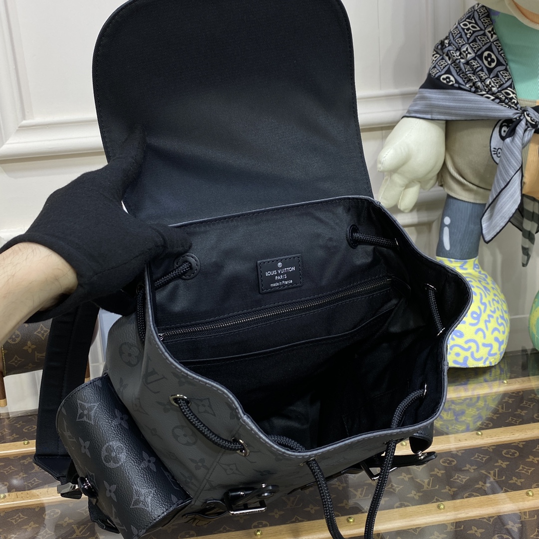 Bagsaaa LV M46331 Christopher PM Backpack - 32 x 39 x 12 cm