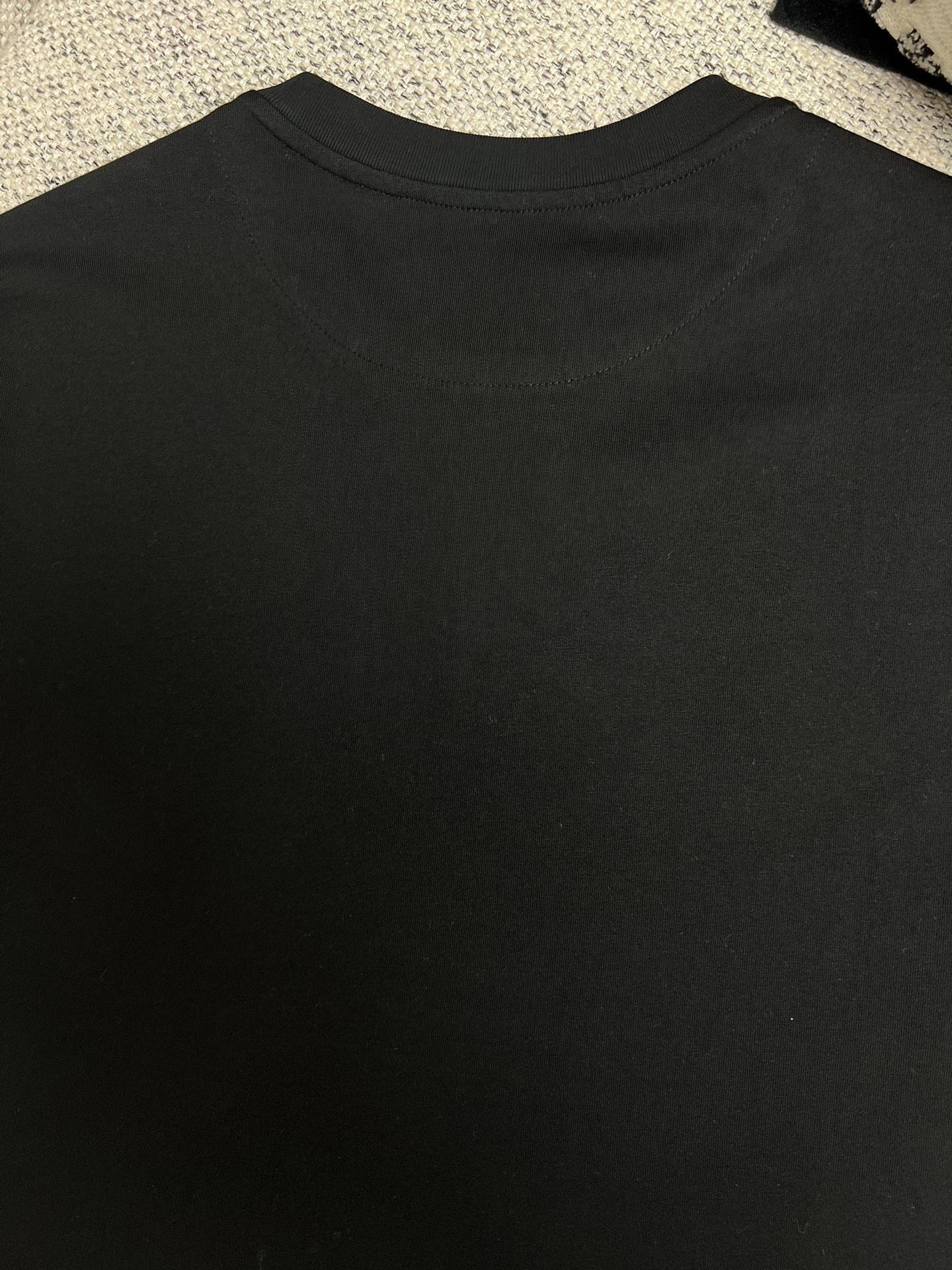 Bagsaaa Pra*a Logo Oversized Cotton Jersey T-shirt black