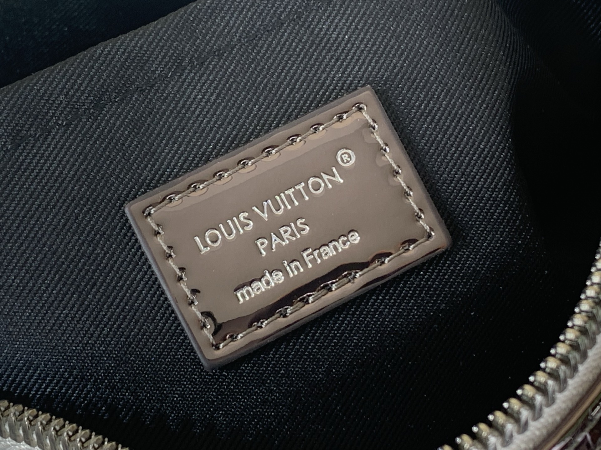 Bagsaaa LV M26903 Keepall Bandoulière 25 Gunmetal - 25cm